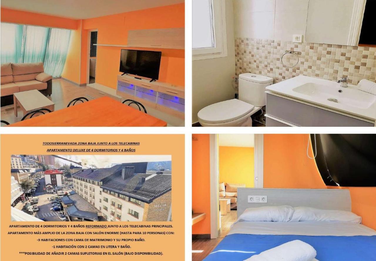 Todosierranevada Zona Baja - Apartamentos De 4 Dormitorios - Junto A Los Telecabinas Sierra Nevada Bagian luar foto